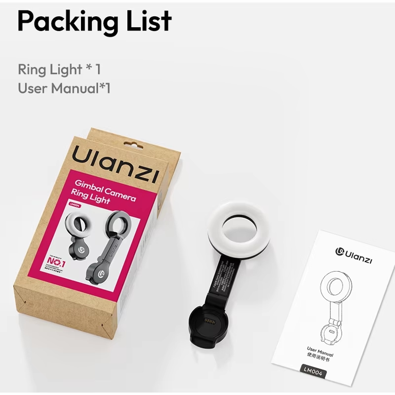 2026-10-04 TBQP Báo Giá Hà Nội - HCM - Ulanzi LM004 – Đèn led Ring Light cho DJI Pocket 4 L323 8 Ulanzi LM004 – Đèn led Ring Light cho DJI Pocket 4 L323 chính hãng, hình ảnh thực tế mua tại HL Studio Đèn Led Ring 8