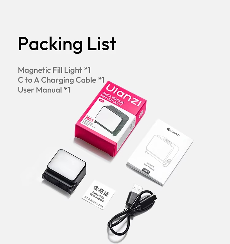 2026-10-04 TBQP Báo Giá Hà Nội - HCM - Ulanzi LM24 – Đèn led mini tháo lắp nhanh cho DJI Action 6/ Nano L298 8 Ulanzi LM24 – Đèn led mini tháo lắp nhanh cho DJI Action 6/ Nano L298 chính hãng, hình ảnh thực tế mua tại HL Studio Đèn Led Quay Phim 8