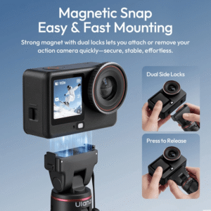Ulanzi MT99 – Chân tripod mini từ tính cho DJI Action 6/ Nano S079 chính hãng, hình ảnh thực tế mua tại HL Studio Tripod Ulanzi 14