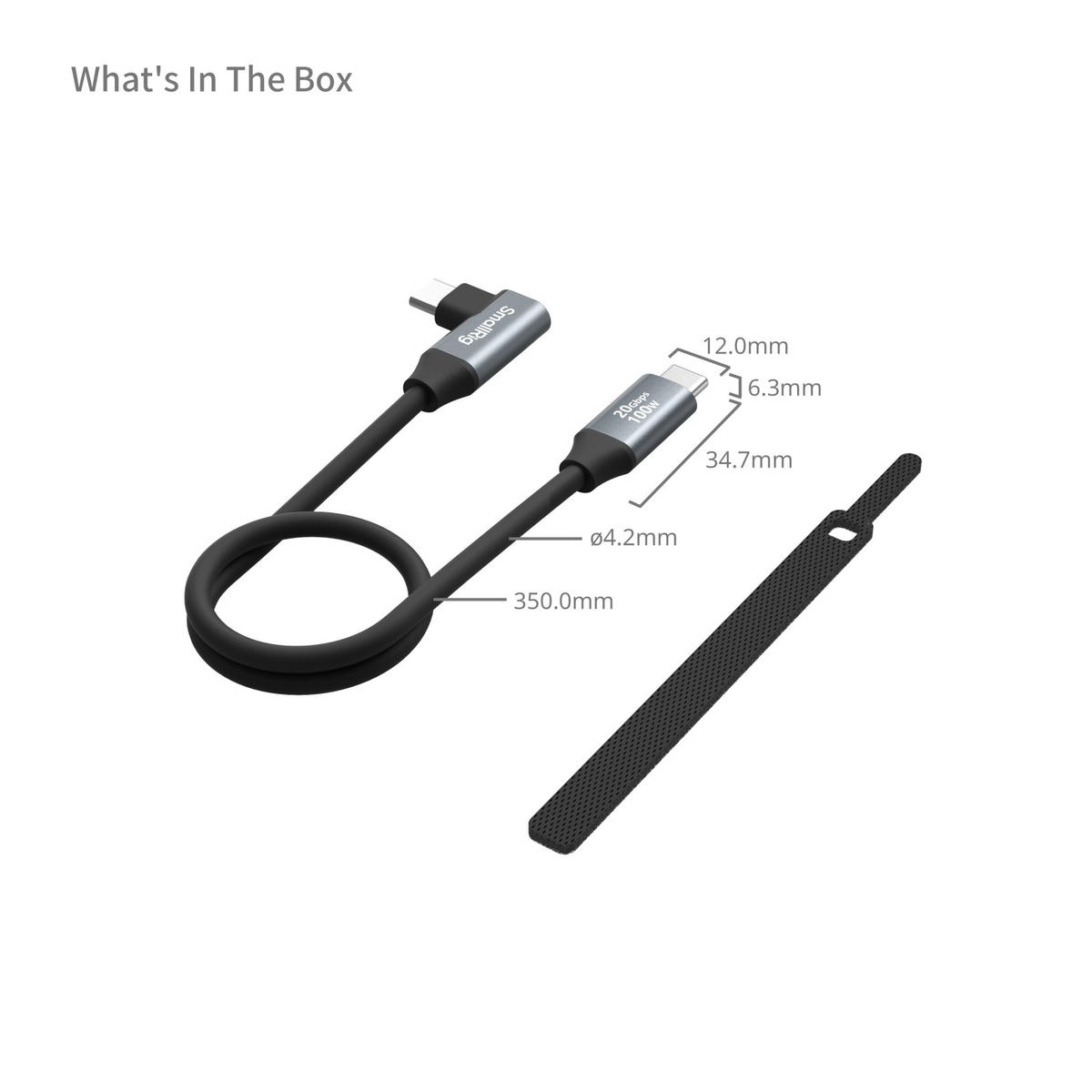 2026-10-04 TBQP Báo Giá Hà Nội - HCM - Cáp dữ liệu SmallRig 4790 35cm USB-C (thẳng) sang USB-C (góc cạnh) 4 Cáp dữ liệu SmallRig 4790 35cm USB-C (thẳng) sang USB-C (góc cạnh) chính hãng, hình ảnh thực tế mua tại HL Studio Phụ Kiện Studio 4