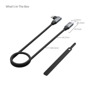 2026-10-04 TBQP Báo Giá Hà Nội - HCM - Cáp dữ liệu SmallRig 4791 60cm USB-C (thẳng) sang USB-C (góc cạnh) 9 Cáp dữ liệu SmallRig 4791 60cm USB-C (thẳng) sang USB-C (góc cạnh) chính hãng, hình ảnh thực tế mua tại HL Studio Phụ Kiện Studio 9