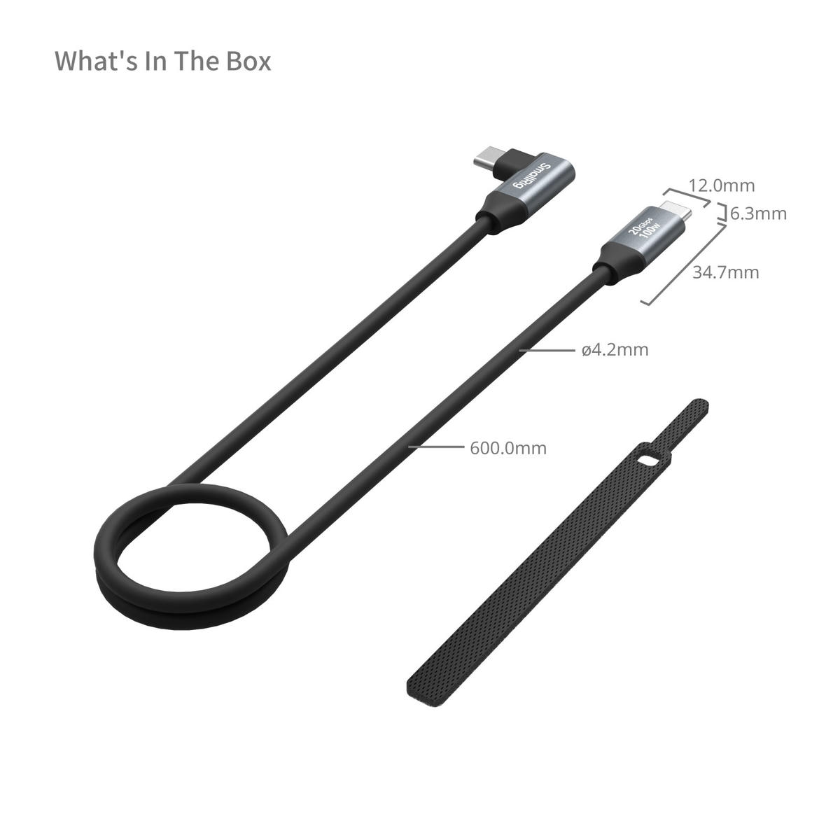 2026-10-04 TBQP Báo Giá Hà Nội - HCM - Cáp dữ liệu SmallRig 4791 60cm USB-C (thẳng) sang USB-C (góc cạnh) 4 Cáp dữ liệu SmallRig 4791 60cm USB-C (thẳng) sang USB-C (góc cạnh) chính hãng, hình ảnh thực tế mua tại HL Studio Phụ Kiện Studio 4