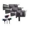 Đèn Godox LITEMONS LE200R/ LE300R/ LE600R RGB Full-Color chính hãng, hình ảnh thực tế mua tại HL Studio Đèn Led Quay Phim