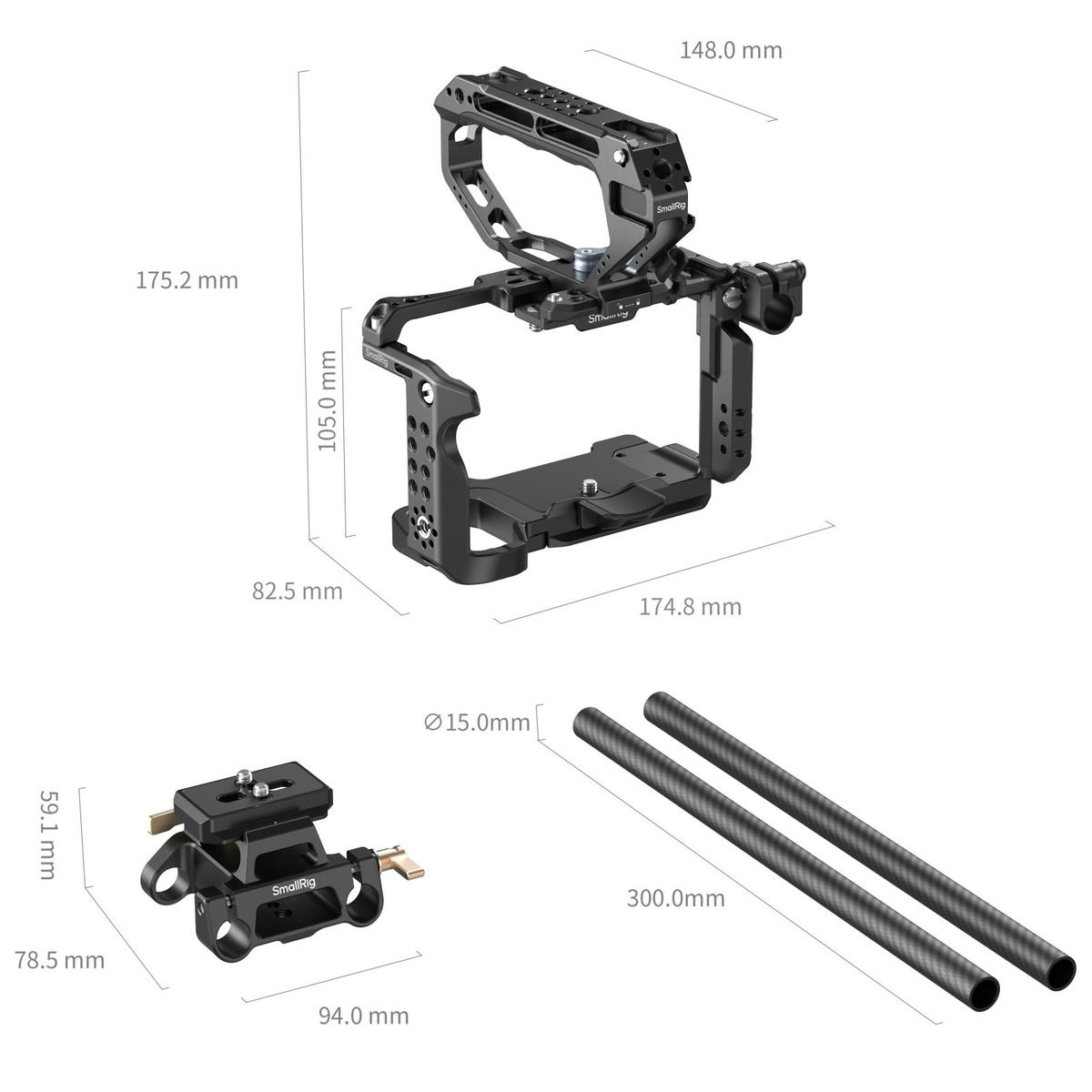 2026-10-04 TBQP Báo Giá Hà Nội - HCM - Khung SmallRig 6924 cho máy Sony FX5 với plate thanh kép (Advanced) 3 Khung SmallRig 6924 cho máy Sony FX5 với plate thanh kép (Advanced) chính hãng, hình ảnh thực tế mua tại HL Studio Khung bảo vệ máy ảnh ( Camera Cage chính hãng ) 3