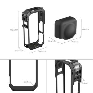 Khung SmallRig 6965 cho Insta360 X6 chính hãng, hình ảnh thực tế mua tại HL Studio Khung bảo vệ máy ảnh ( Camera Cage chính hãng )