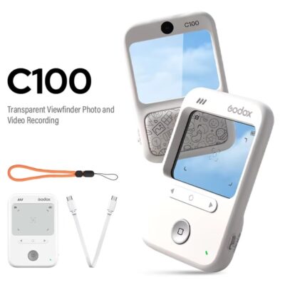 Máy ảnh Godox C100 với kính ngắm trong suốt chính hãng, hình ảnh thực tế mua tại HL Studio Phụ Kiện Máy Ảnh