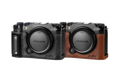 SmallRig 4879/ 4880 – Bộ bao da cho máy ảnh FUJIFILM X-M5 (Màu đen/ Màu nâu) chính hãng, hình ảnh thực tế mua tại HL Studio Phụ Kiện Máy Ảnh