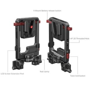 2026-10-04 TBQP Báo Giá Hà Nội - HCM - SmallRig 6273 – Tấm gắn pin V-Mount xoay 90° kẹp thanh kép 15mm 14 SmallRig 6273 – Tấm gắn pin V-Mount xoay 90° kẹp thanh kép 15mm chính hãng, hình ảnh thực tế mua tại HL Studio Phụ Kiện Studio 14
