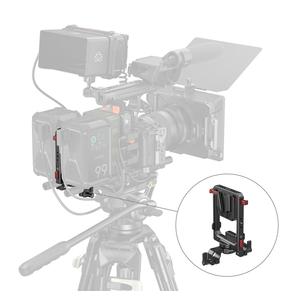 2026-10-04 TBQP Báo Giá Hà Nội - HCM - SmallRig 6273 – Tấm gắn pin V-Mount xoay 90° kẹp thanh kép 15mm 5 SmallRig 6273 – Tấm gắn pin V-Mount xoay 90° kẹp thanh kép 15mm chính hãng, hình ảnh thực tế mua tại HL Studio Phụ Kiện Studio 5