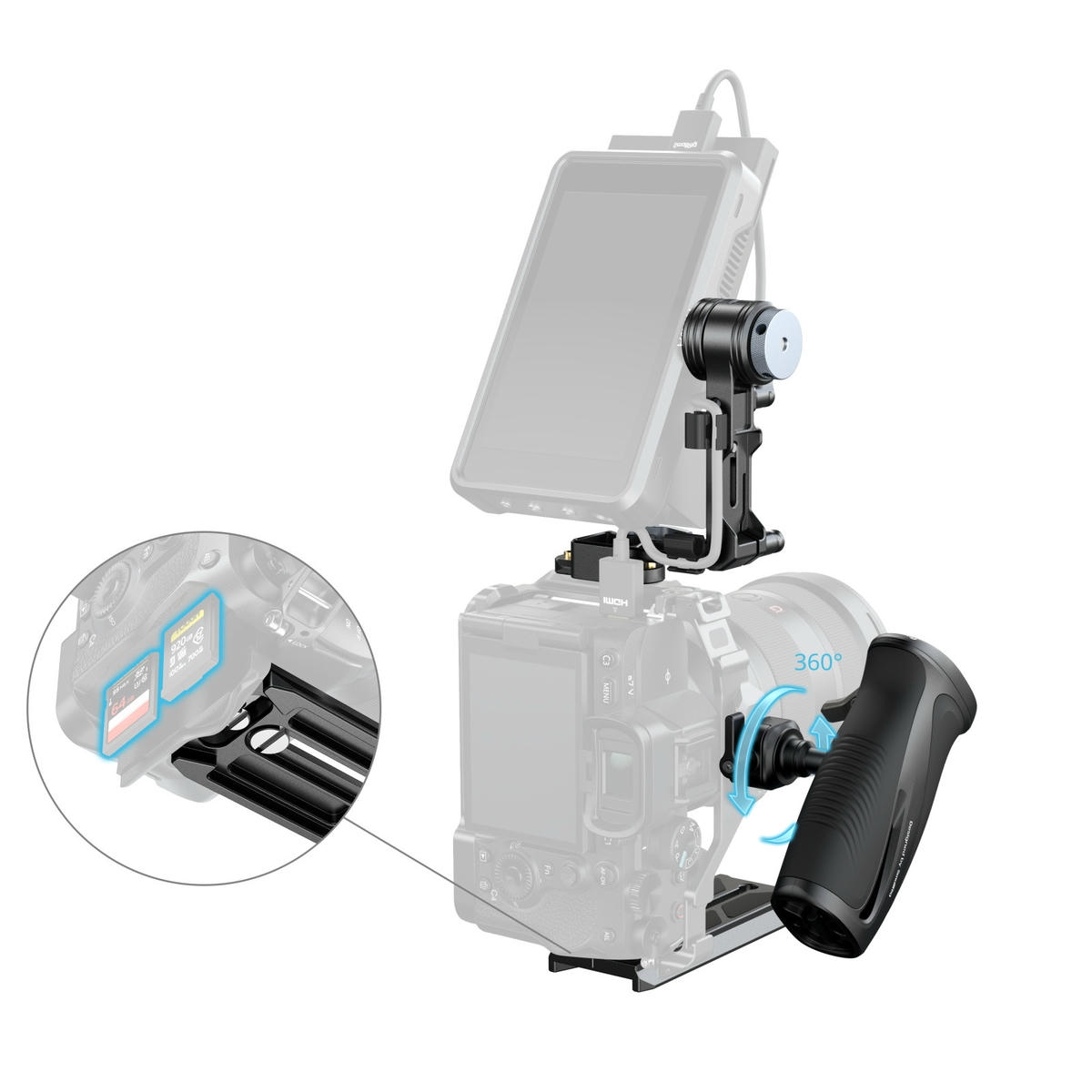 2026-10-04 TBQP Báo Giá Hà Nội - HCM - SmallRig 6316 – Bộ giá đỡ quay phim theo chiều dọc 7 SmallRig 6316 – Bộ giá đỡ quay phim theo chiều dọc chính hãng, hình ảnh thực tế mua tại HL Studio Phụ Kiện Studio 7