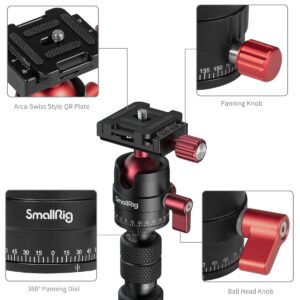 SmallRig 6397 – Chân máy tripod kèm ba gai cắm đất với tấm gắn Arca-Swiss chính hãng, hình ảnh thực tế mua tại HL Studio Tripod SmallRig
