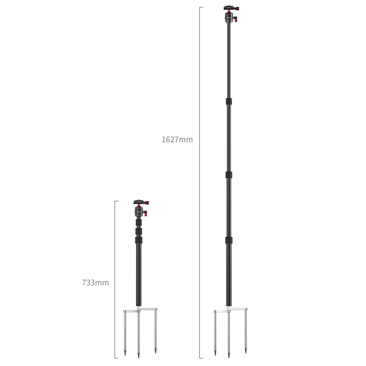 2026-10-04 TBQP Báo Giá Hà Nội - HCM - SmallRig 6397 – Chân máy tripod kèm ba gai cắm đất với tấm gắn Arca-Swiss 7 SmallRig 6397 – Chân máy tripod kèm ba gai cắm đất với tấm gắn Arca-Swiss chính hãng, hình ảnh thực tế mua tại HL Studio Tripod SmallRig 7