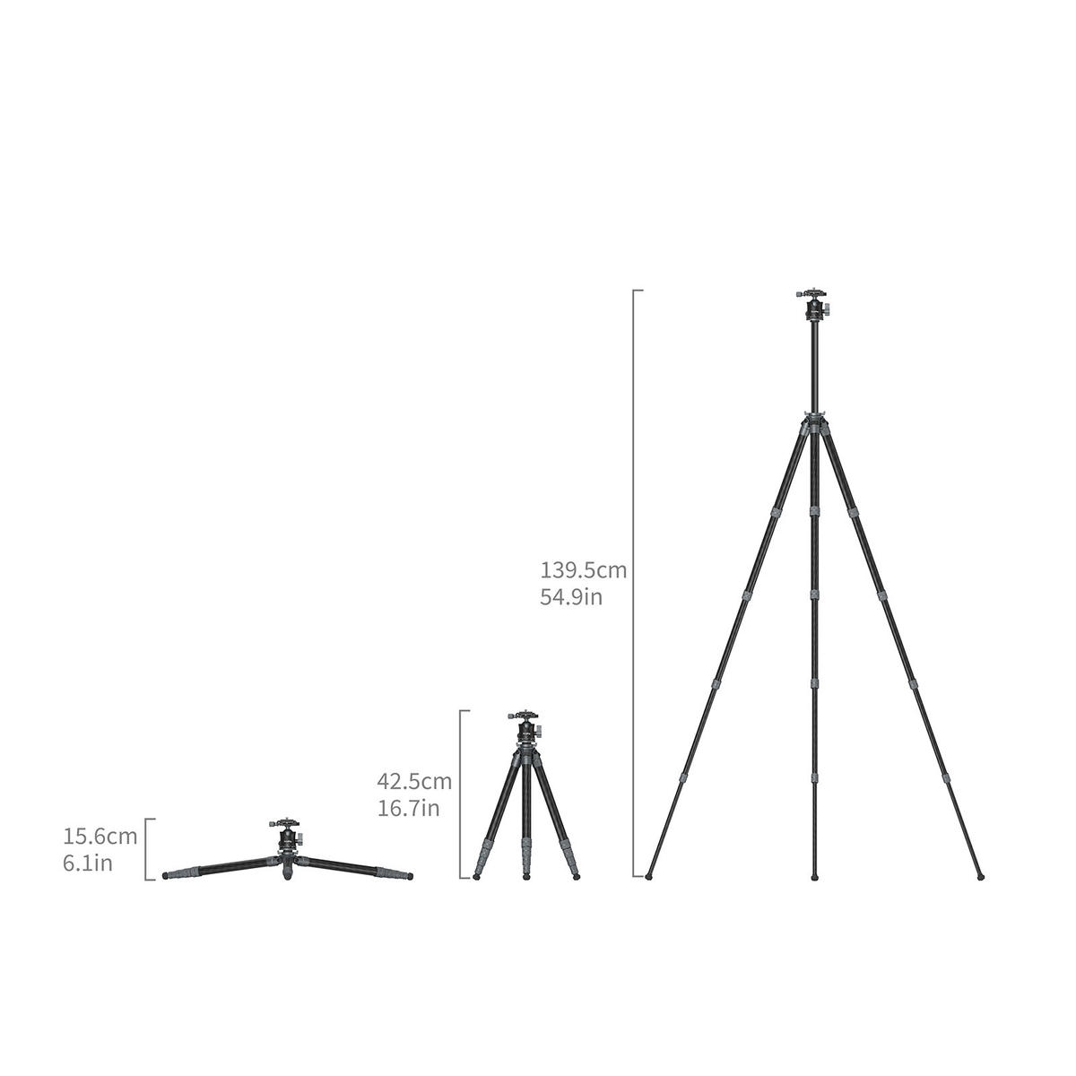 2026-10-04 TBQP Báo Giá Hà Nội - HCM - Smallrig 6598 – Chân máy ảnh du lịch siêu nhẹ sợi carbon 4 Smallrig 6598 – Chân máy ảnh du lịch siêu nhẹ sợi carbon chính hãng, hình ảnh thực tế mua tại HL Studio Tripod SmallRig 4