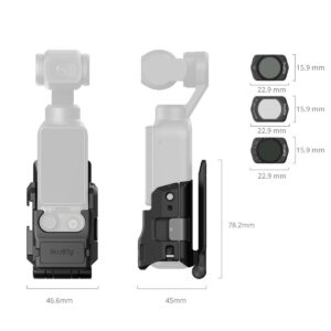 SmallRig 6872 -Khung bảo vệ kèm bộ lọc cho DJI Osmo Pocket 4 / 3 chính hãng, hình ảnh thực tế mua tại HL Studio Khung bảo vệ máy ảnh ( Camera Cage chính hãng ) 2