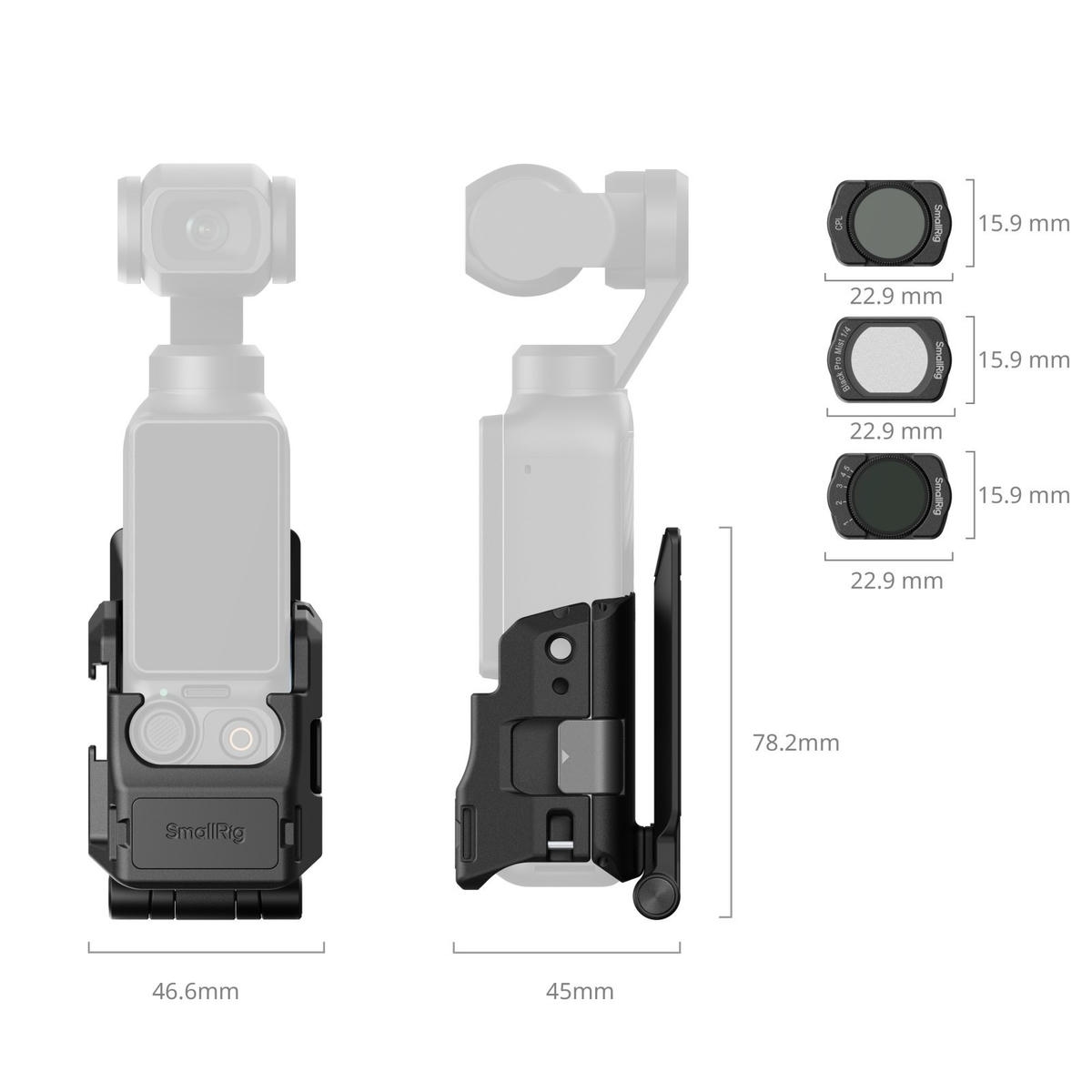 2026-10-04 TBQP Báo Giá Hà Nội - HCM - SmallRig 6872 -Khung bảo vệ kèm bộ lọc cho DJI Osmo Pocket 4 / 3 3 SmallRig 6872 -Khung bảo vệ kèm bộ lọc cho DJI Osmo Pocket 4 / 3 chính hãng, hình ảnh thực tế mua tại HL Studio Khung bảo vệ máy ảnh ( Camera Cage chính hãng ) 3