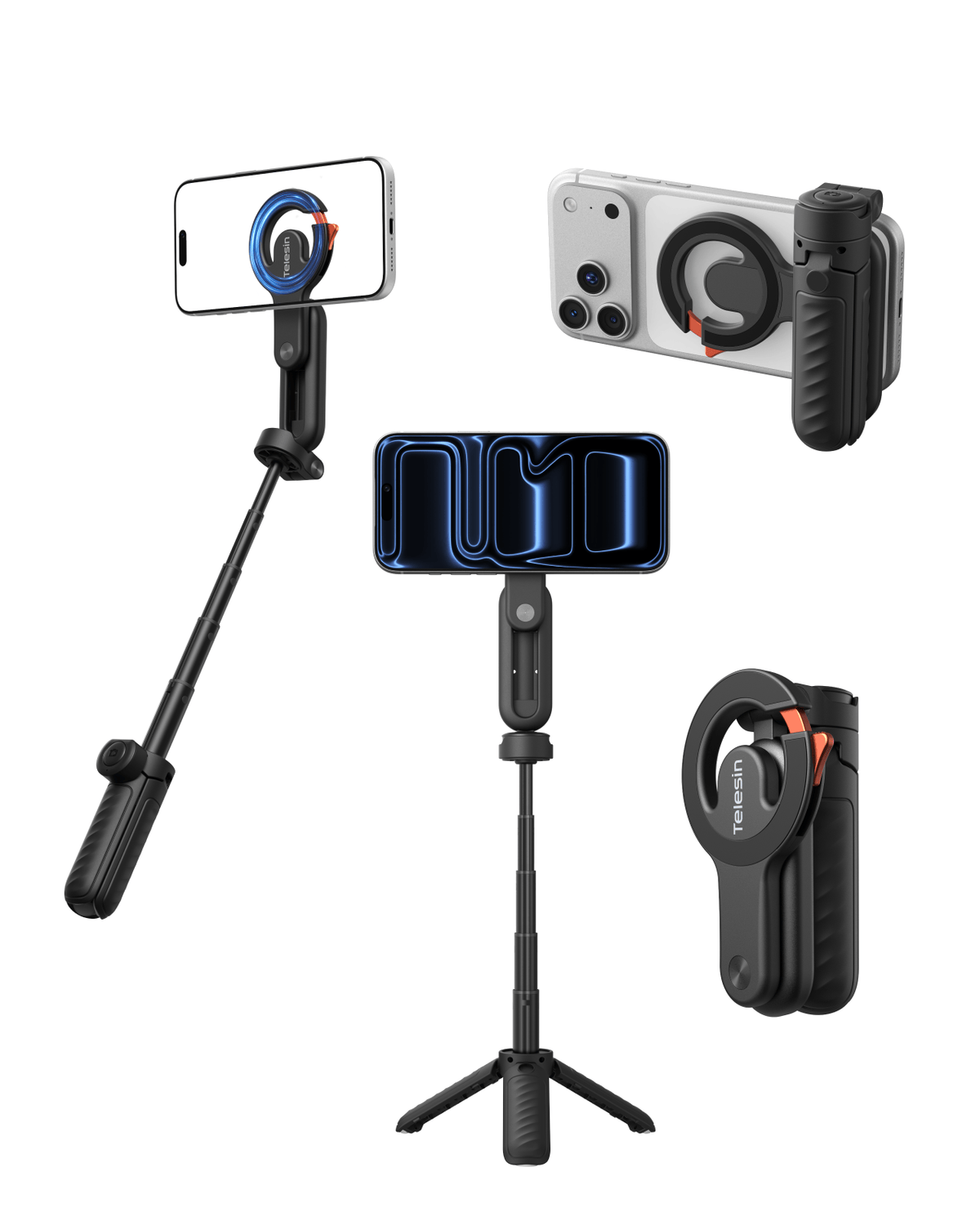 2026-10-04 TBQP Báo Giá Hà Nội - HCM - Telesin P1-CSS-03BK – Gậy selfie từ tính 4 trong 1 kèm móc khóa 5 Telesin P1-CSS-03BK – Gậy selfie từ tính 4 trong 1 kèm móc khóa chính hãng, hình ảnh thực tế mua tại HL Studio Tripod | Chân máy quay chụp 5