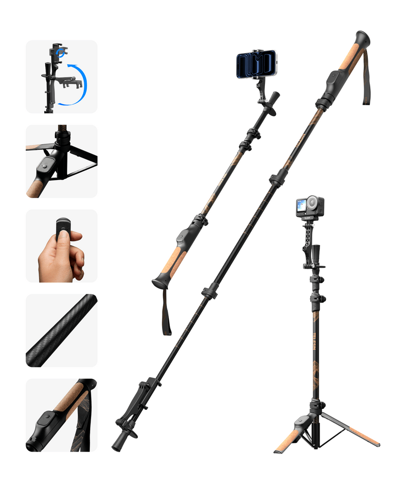 2026-10-04 TBQP Báo Giá Hà Nội - HCM - Telesin P1-CSS-05 – Gậy leo núi kiêm gậy selfie sợi carbon 3K 3 Telesin P1-CSS-05 – Gậy leo núi kiêm gậy selfie sợi carbon 3K chính hãng, hình ảnh thực tế mua tại HL Studio Phụ Kiện Studio 3