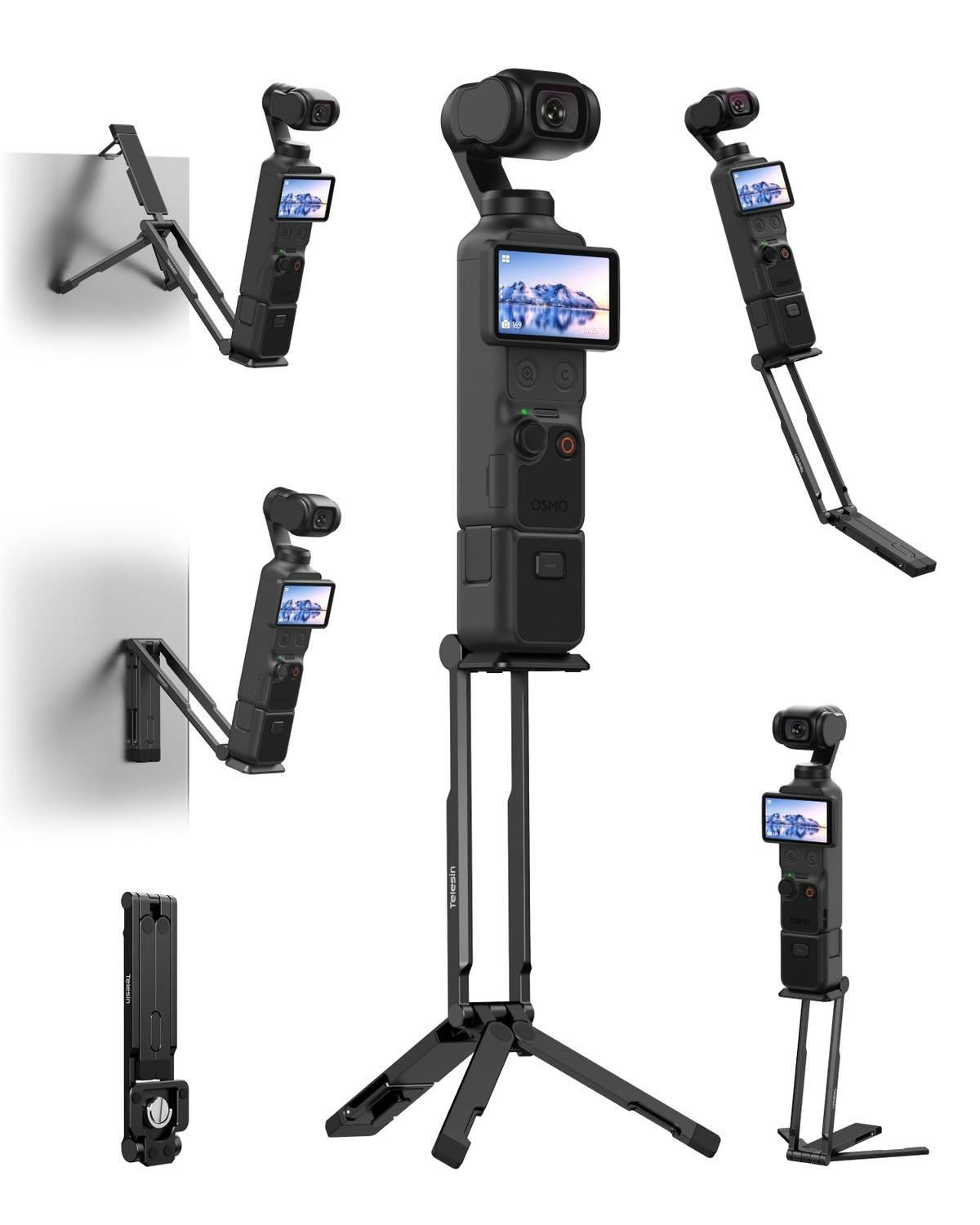 2026-10-04 TBQP Báo Giá Hà Nội - HCM - Telesin S3-EAK-12-TDJ – Chân tripod đế từ tính cho Pocket 4P / 4 / 3 3 Telesin S3-EAK-12-TDJ – Chân tripod đế từ tính cho Pocket 4P / 4 / 3 chính hãng, hình ảnh thực tế mua tại HL Studio Tripod | Chân máy quay chụp 3