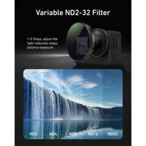 Telesin S5-FLT-40 – Bộ lọc (CPL/ND8/16/32) cho DJI Osmo Action 6 chính hãng, hình ảnh thực tế mua tại HL Studio Bộ lọc ống kính ( Kính Lọc ) 15
