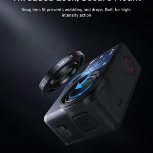 Telesin S5-FLT-73-TDJ – Bộ lọc khuếch tán màu đen 1/4 cho DJI Action 6 chính hãng, hình ảnh thực tế mua tại HL Studio Bộ lọc ống kính ( Kính Lọc ) 2