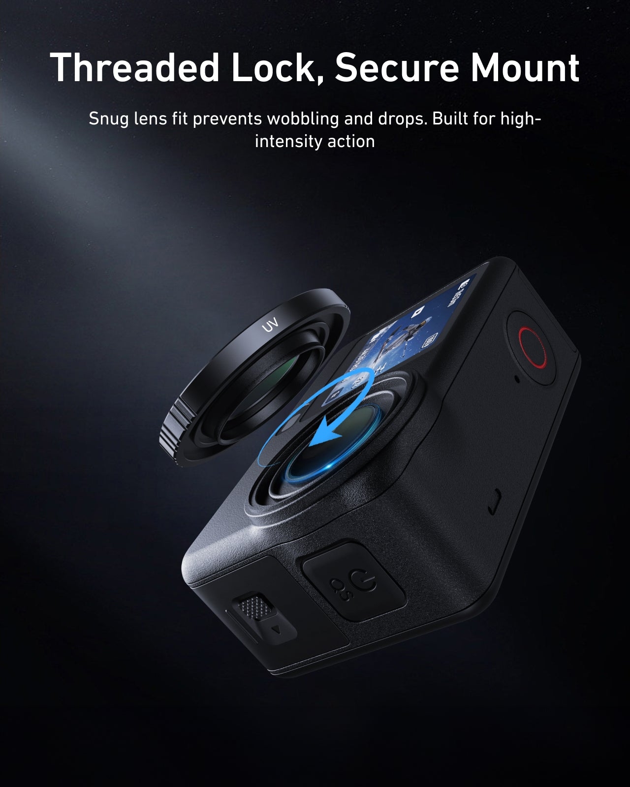 2026-10-04 TBQP Báo Giá Hà Nội - HCM - Telesin S5-FLT-75-TDJ – Bộ lọc tia UV cho DJI Action 6 3 Telesin S5-FLT-75-TDJ – Bộ lọc tia UV cho DJI Action 6 chính hãng, hình ảnh thực tế mua tại HL Studio Bộ lọc ống kính ( Kính Lọc ) 3