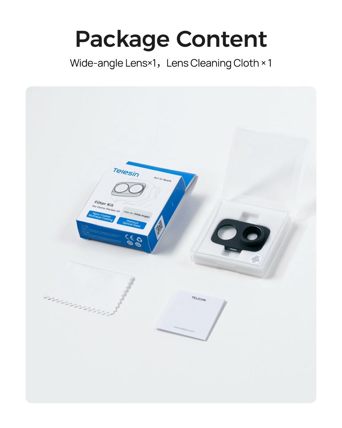2026-10-04 TBQP Báo Giá Hà Nội - HCM - Telesin S5-FLT-98-TA – Ống kính góc rộng cho DJI Pocket 4P 9 Telesin S5-FLT-98-TA – Ống kính góc rộng cho DJI Pocket 4P chính hãng, hình ảnh thực tế mua tại HL Studio Phụ Kiện Studio 9
