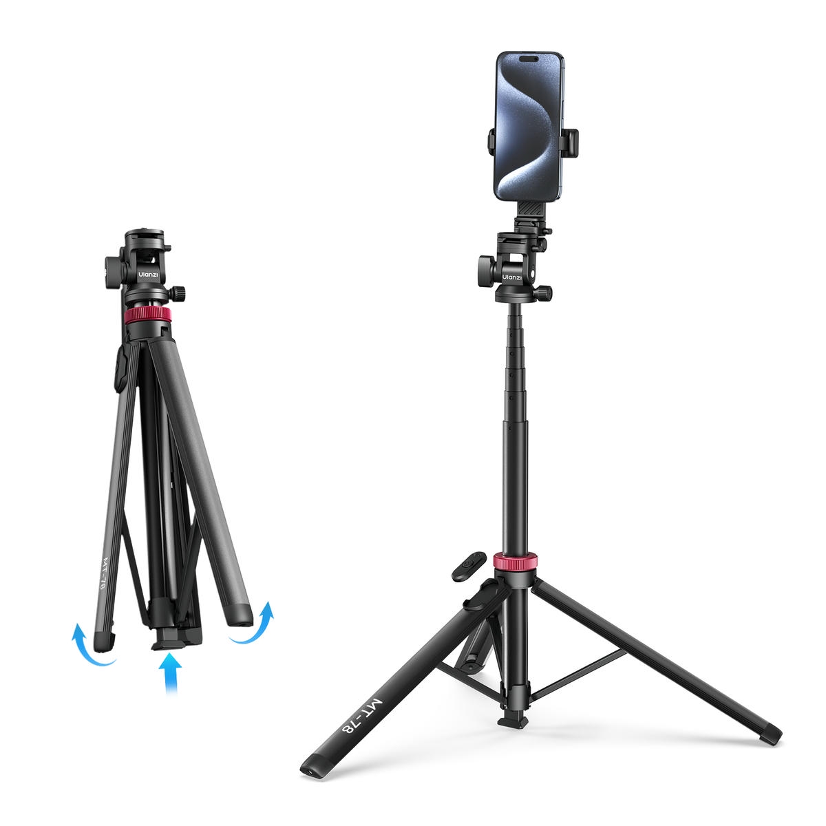 2026-10-04 TBQP Báo Giá Hà Nội - HCM - Ulanzi MT-78 (New 2026) – Chân tripod tháo lắp nhanh cho máy ảnh, điện thoại tự mở T077GBB2 9 Ulanzi MT-78 (New 2026) – Chân tripod tháo lắp nhanh cho máy ảnh, điện thoại tự mở T077GBB2 chính hãng, hình ảnh thực tế mua tại HL Studio Tripod Ulanzi 9