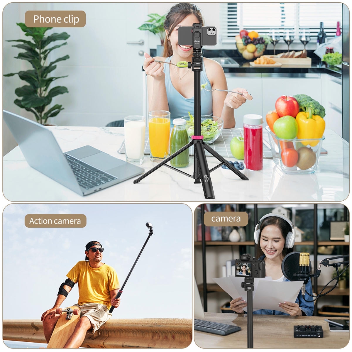 2026-10-04 TBQP Báo Giá Hà Nội - HCM - Ulanzi MT-79 (New 2026) – Chân tripod tự bung cho máy ảnh điện thoại T075GBB2 5 Ulanzi MT-79 (New 2026) – Chân tripod tự bung cho máy ảnh điện thoại T075GBB2 chính hãng, hình ảnh thực tế mua tại HL Studio Tripod Ulanzi 5