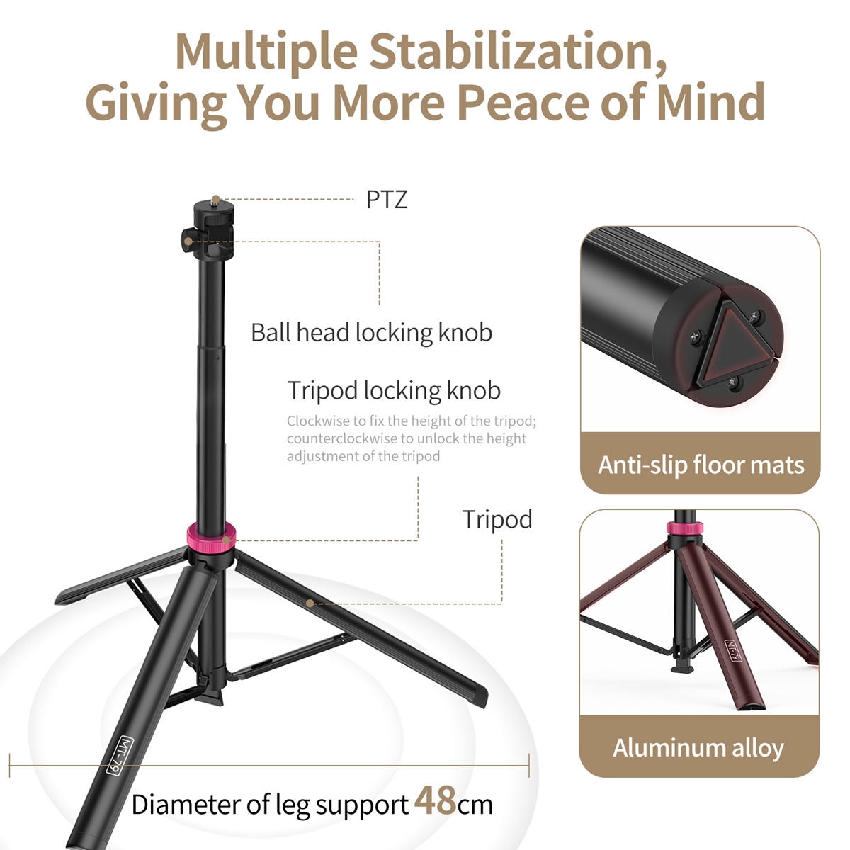 2026-10-04 TBQP Báo Giá Hà Nội - HCM - Ulanzi MT-79 (New 2026) – Chân tripod tự bung cho máy ảnh điện thoại T075GBB2 8 Ulanzi MT-79 (New 2026) – Chân tripod tự bung cho máy ảnh điện thoại T075GBB2 chính hãng, hình ảnh thực tế mua tại HL Studio Tripod Ulanzi 8