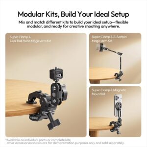 Ulanzi EA03 – Kẹp Super Clamp kèm giá đỡ điện thoại Magnetic C143 chính hãng, hình ảnh thực tế mua tại HL Studio Móc treo & Kẹp - Giá đỡ điện thoại 13