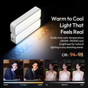 Ulanzi FOLD8 – Đèn led mini gấp gọn Full-Color (Black) L221B chính hãng, hình ảnh thực tế mua tại HL Studio Đèn Led Quay Phim 14