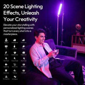 Ulanzi FOLD8 – Đèn led mini gấp gọn Full-Color (Black) L221B chính hãng, hình ảnh thực tế mua tại HL Studio Đèn Led Quay Phim 15