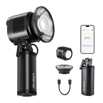 Ulanzi LC60 LightOn – Đèn Flash chụp ảnh kiêm đèn chiếu sáng liên tục L155 chính hãng, hình ảnh thực tế mua tại HL Studio Đèn Flash Máy Ảnh