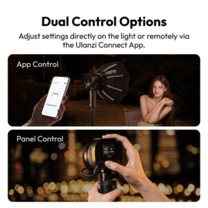 Ulanzi LC60 LightOn – Đèn Flash chụp ảnh kiêm đèn chiếu sáng liên tục L155 chính hãng, hình ảnh thực tế mua tại HL Studio Đèn Flash Máy Ảnh 19