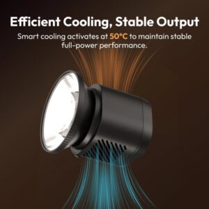 Ulanzi LC60 LightOn – Đèn Flash chụp ảnh kiêm đèn chiếu sáng liên tục L155 chính hãng, hình ảnh thực tế mua tại HL Studio Đèn Flash Máy Ảnh 20