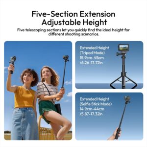 Ulanzi MT18 – Chân tripod tự mở cho điện thoại Magnetic/ Action Camera S098/ T196/ S092 chính hãng, hình ảnh thực tế mua tại HL Studio Tripod Ulanzi 11