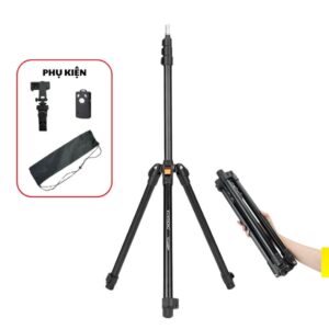 Yunteng VCT-5228 – Chân tripod gấp gọn đa năng cao tối đa 210cm tải 5Kg chính hãng, hình ảnh thực tế mua tại HL Studio Tripod Yunteng
