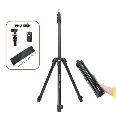 Yunteng VCT-5228 – Chân tripod gấp gọn đa năng cao tối đa 210cm tải 5Kg chính hãng, hình ảnh thực tế mua tại HL Studio Tripod Yunteng